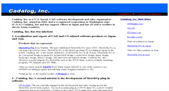 Desktop Screenshot of cadalog-inc.com